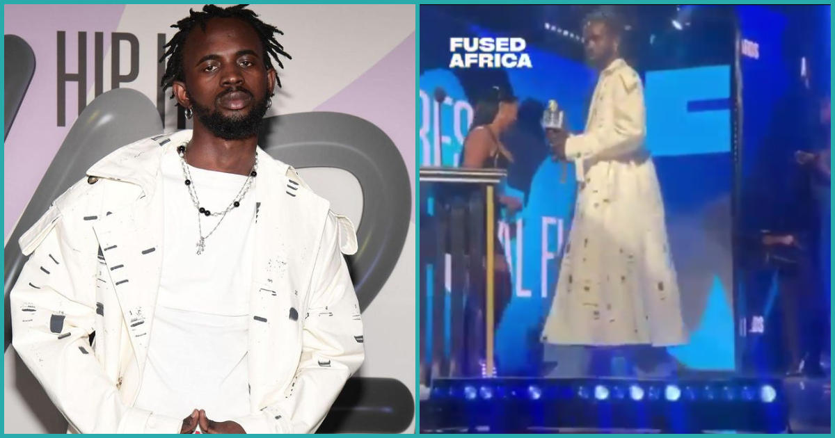 Black Sherif pips Aka, JHus, other to rappers to win his first BET award, video drops