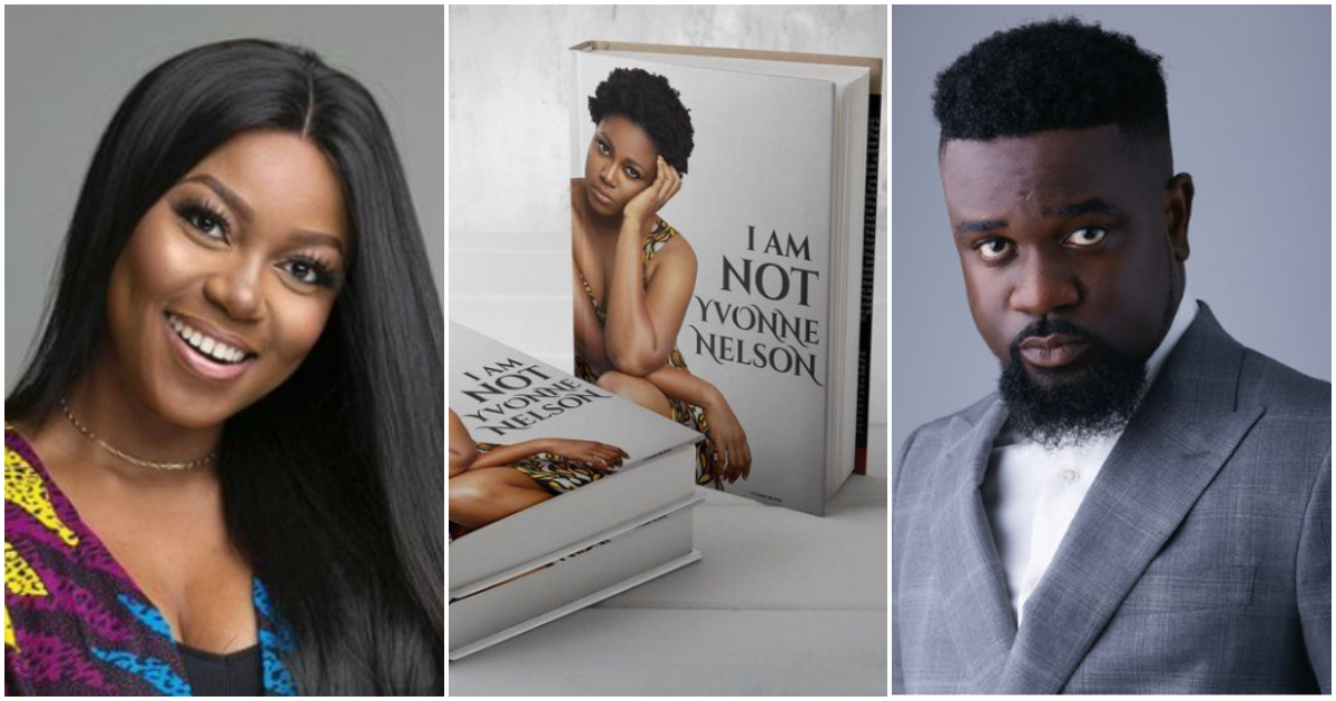 Photos of Yvonne Nelson and Sarkodie.