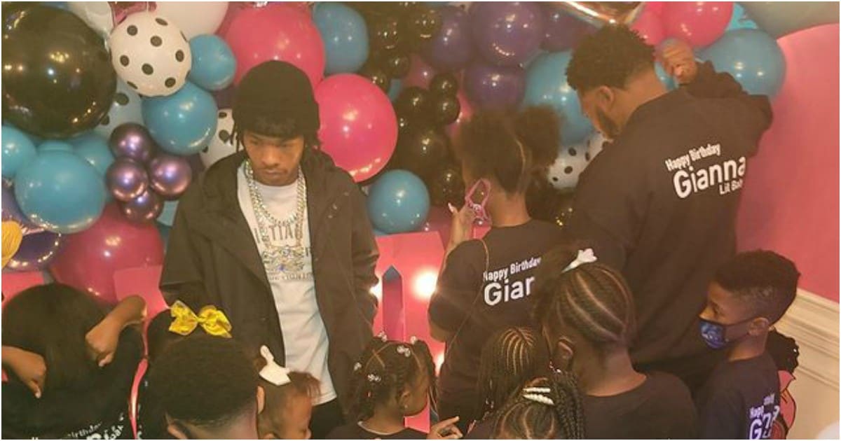 Rapper Lil Baby throws lavish birthday party for George Floyd's 7-year-old daughter