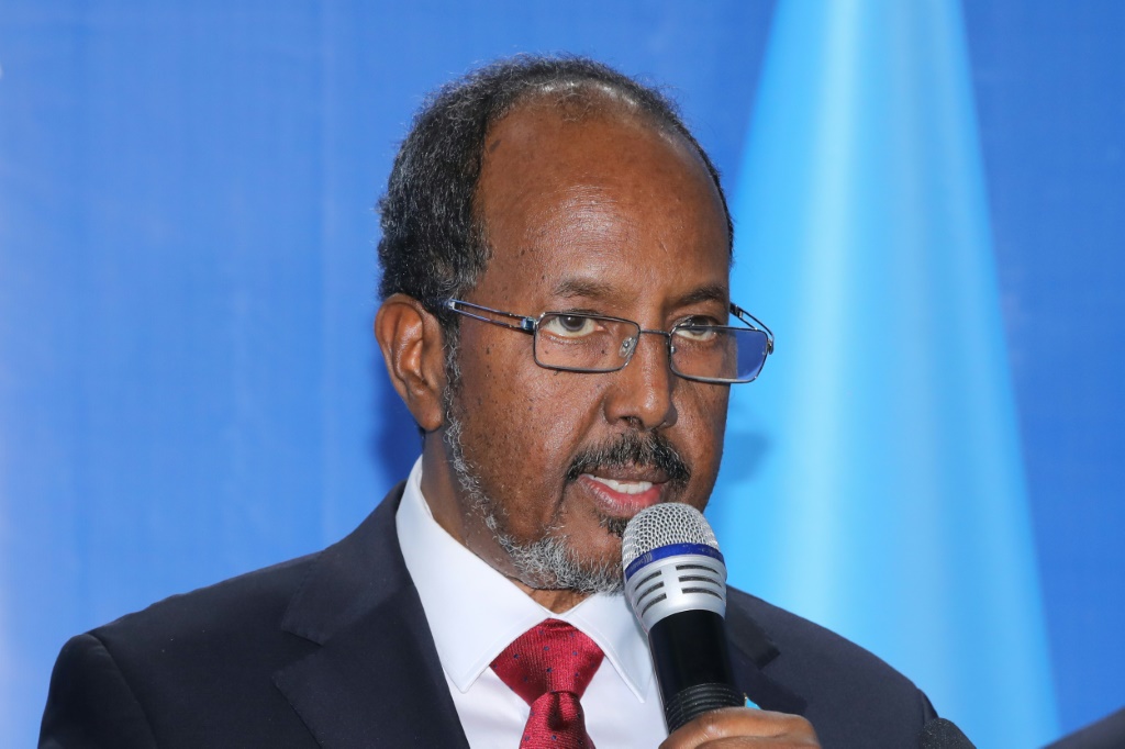 Hassan Sheikh Mohamud was previously president from 2012-2017