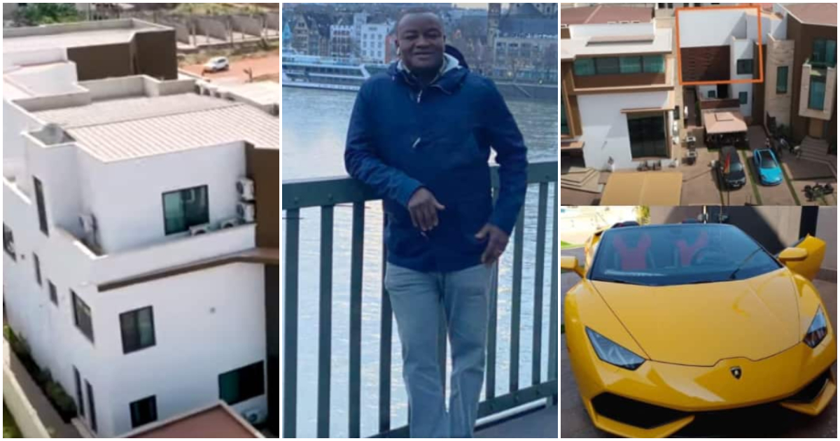 Hassan Ayariga's mansion shows he's rich.
