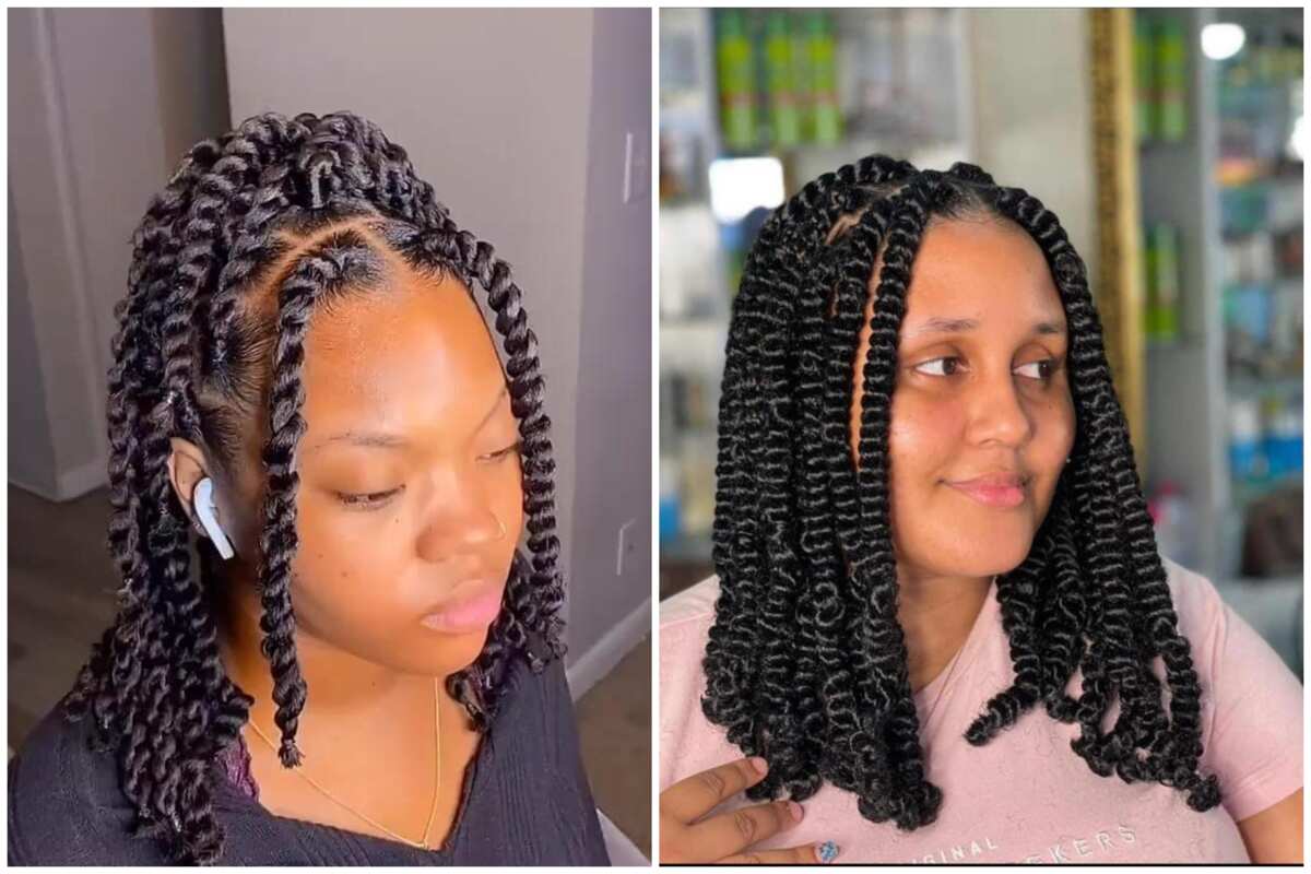 30 Cool Twist Hairstyles for Natural Hair - Low Maintenance Black Twist  Hairstyles