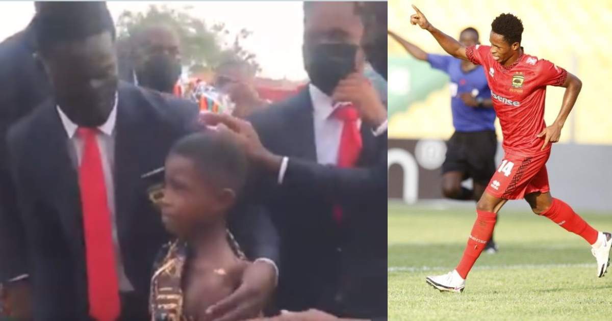 Lovely video drops as young Kotoko fan pleads with captain to meet new sensation Isaac Oppong
