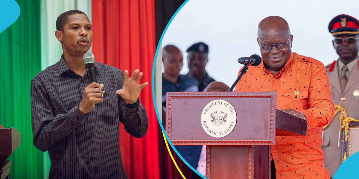 Pics of Francis-Xavier Sosu and President Akufo-Addo