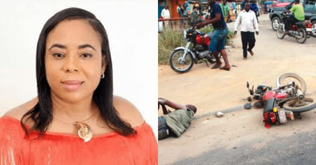Osu Doku MP takes accident victim in her V8 to hospital; pays hospital bills