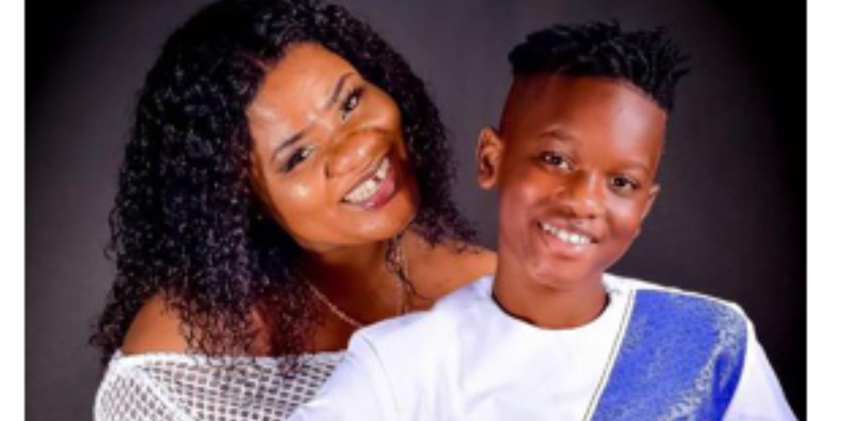 Gospel singer Obaapa Christy flaunts her all-grown-up son in 'mum & son' moment