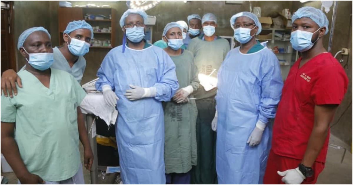 Stone Baby: Mandera surgeons successfully operate on woman to remove baby she carried for 13 years