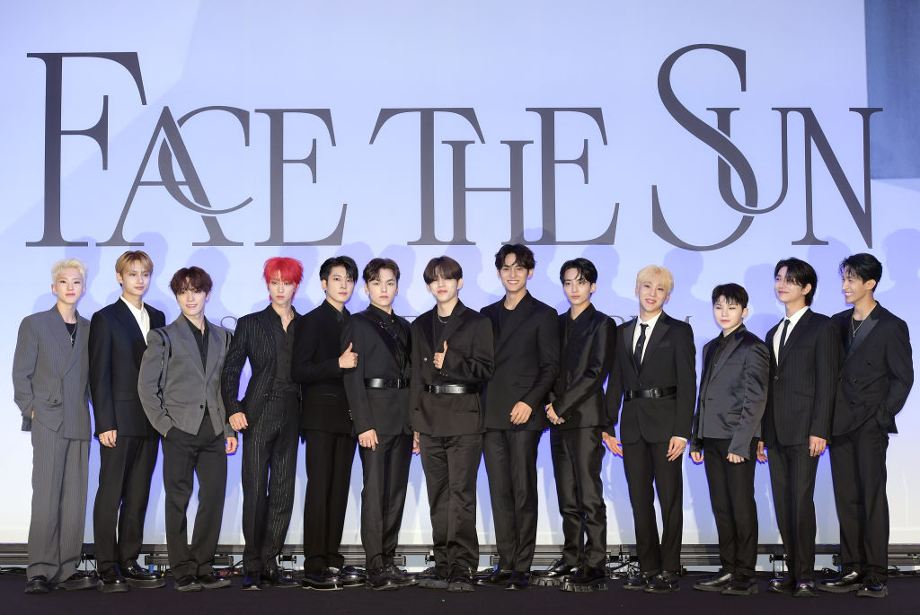 SEVENTEEN, one of the most K-pop groups globally, during their 4th Album 'Face the Sun' Release Press Conference.