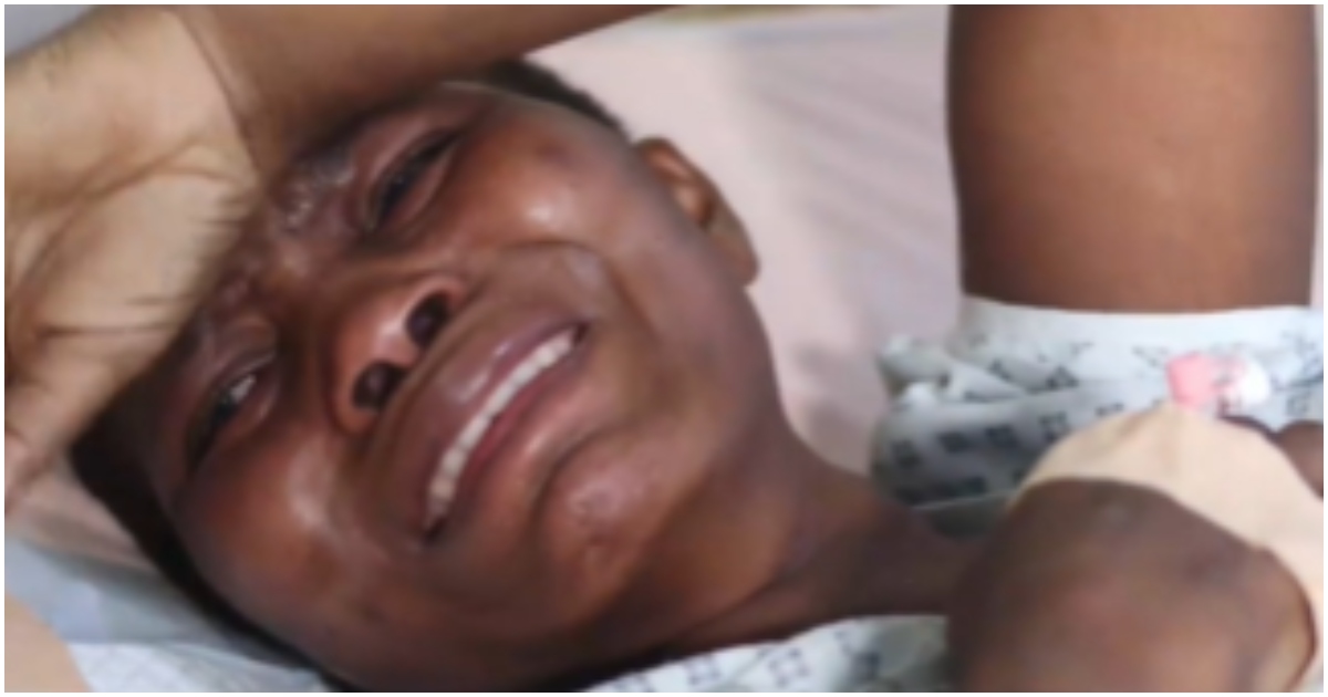 Nusiratu Mohammed, 29-year-old accident victim weeping for donations