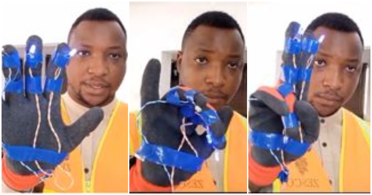 Man designs gloves that converts gestures into audio