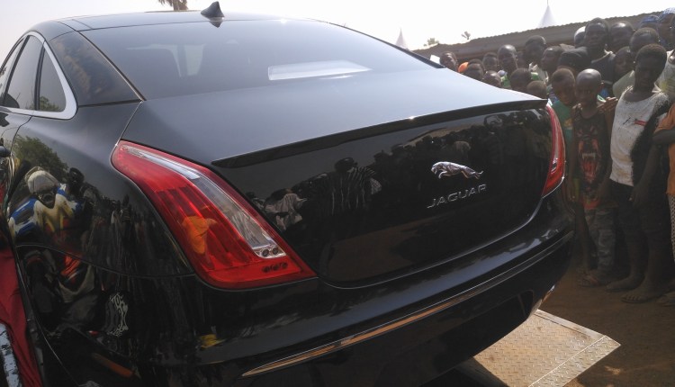 President Akufo-Addo gifts new Ya-Naa customized Jaguar