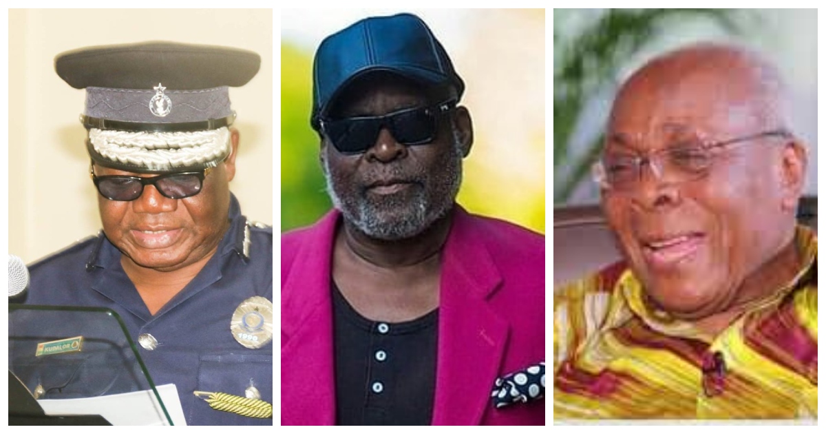 Photographs of John Kudalor, Kofi Adjorlolo and CK Dewornu, three top personalities who hail from Klikor