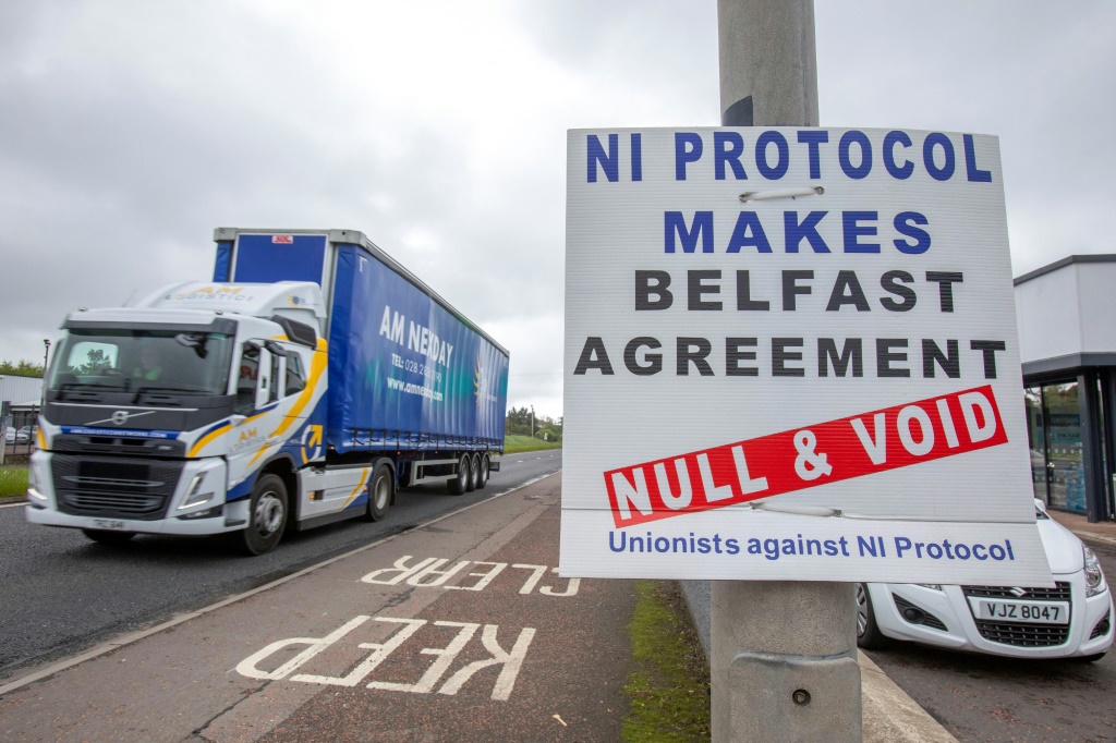 Agreed in 2020 as part of Britain's divorce from the EU, the contentious Northern Ireland Protocol kept the province in the European single market and subject to different trade rules than the rest of the UK