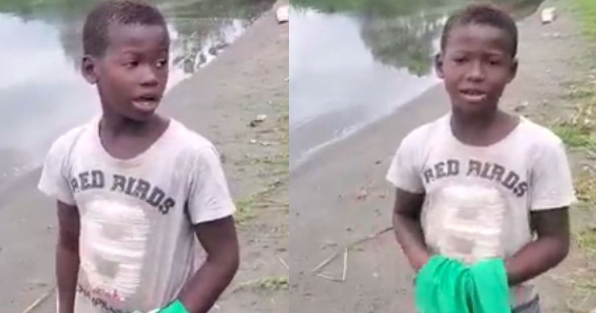 Smart Ghanaian boy Narrates wows Many how Lake Bosomtwi was discovered