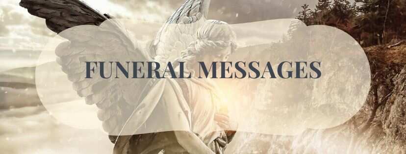 Funeral messages