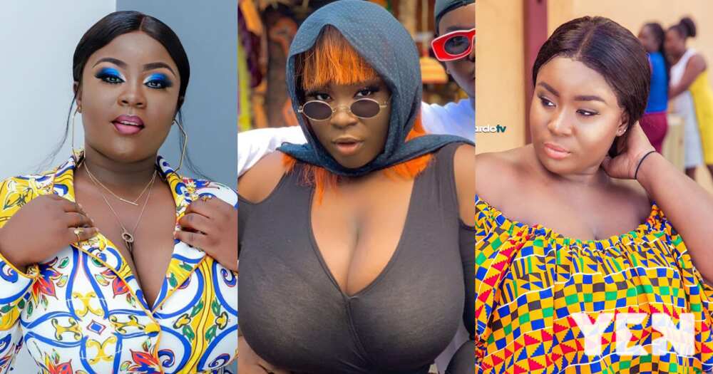 Valentine Video of Maame Serwaa Causes Stir Online; fan says too much of everything is bad