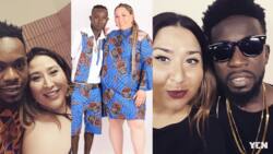Patapaa spotted with German girlfriend in latest video after list of her 'choppers' popped up