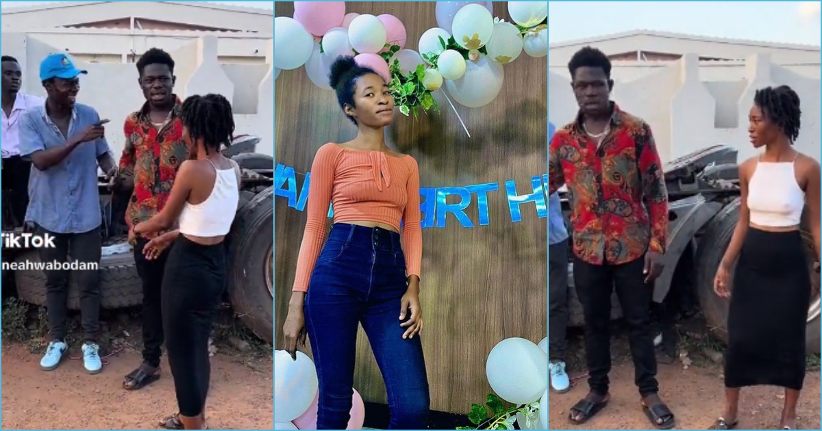 Kuami Eugene: Former house help of musician veers into acting, shoots first skit, peeps react