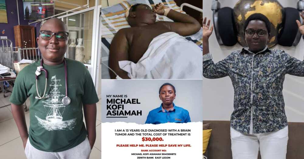 Michael Asiamah: 13-Year-Old Boy Dies After Ghanaians Raised $30k In Hours For His Surgery