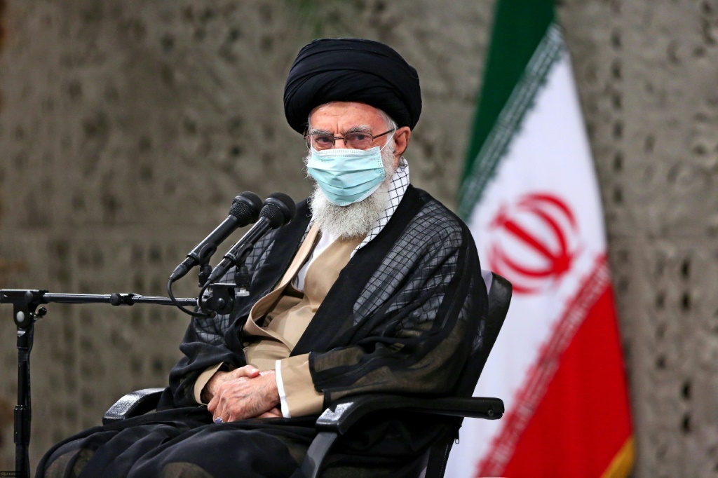 The protests present a challenge to the Islamic system under supreme leader Ayatollah Ali Khamenei
