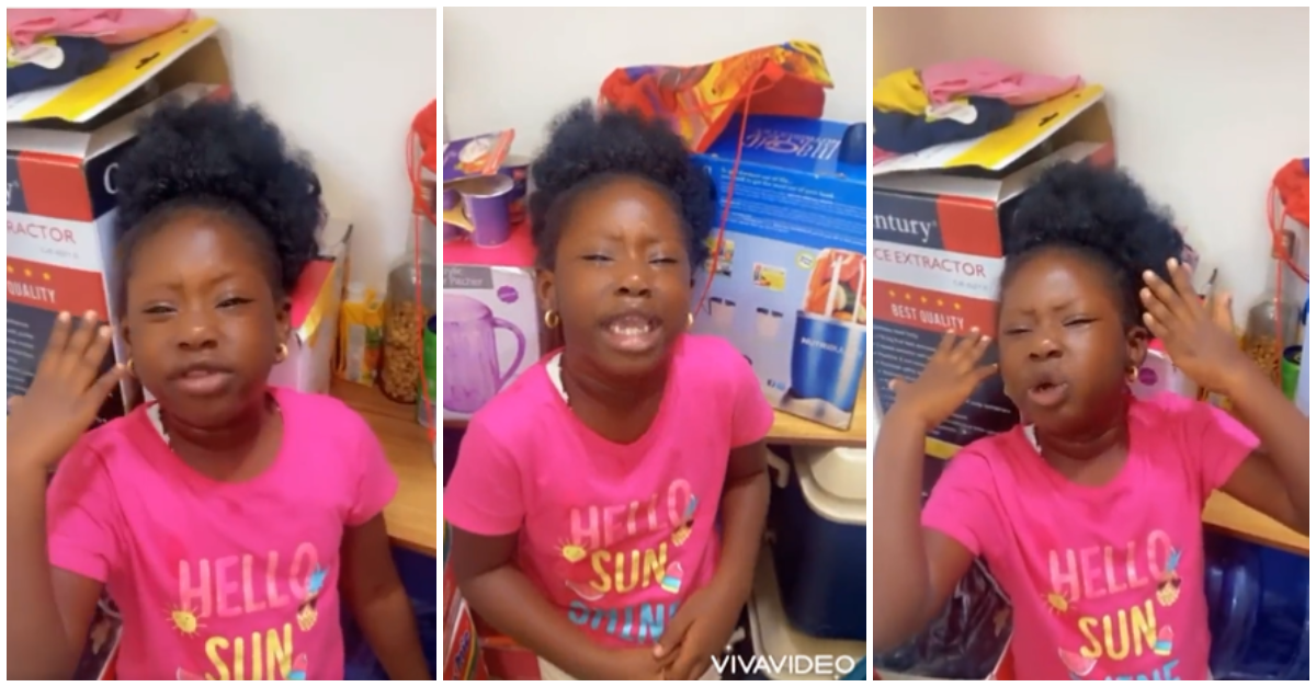 Girl cries out as she narrate how her brother stresses her