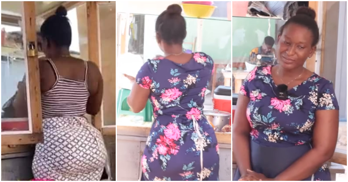 Curvy Ghanaian lady who sells 'gob3' opens up about her business.