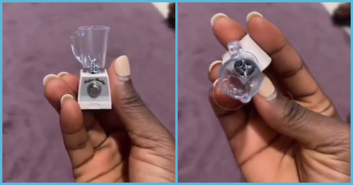 Ghanaian woman buys blender online for GH¢44 only to realise it was a cute toy upon delivery