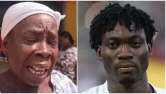 So sad: Heartbreaking video drops as Christian Atsu's 71-year-old mother reacts son's tragedy
