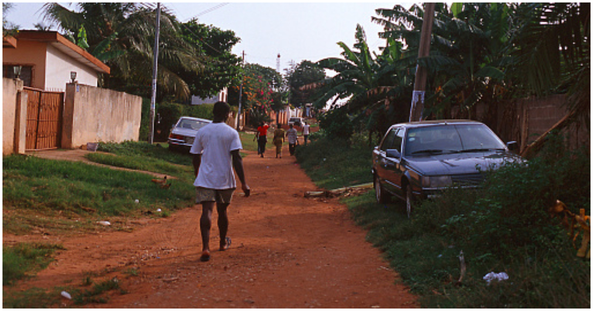 A residential community in Ghana