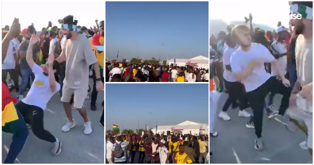 Ghana Vs Uruguay: Ghanaian supporters in Qatar jam to Black Sherif's 'Second Sermon' ahead of game, video melts many hearts