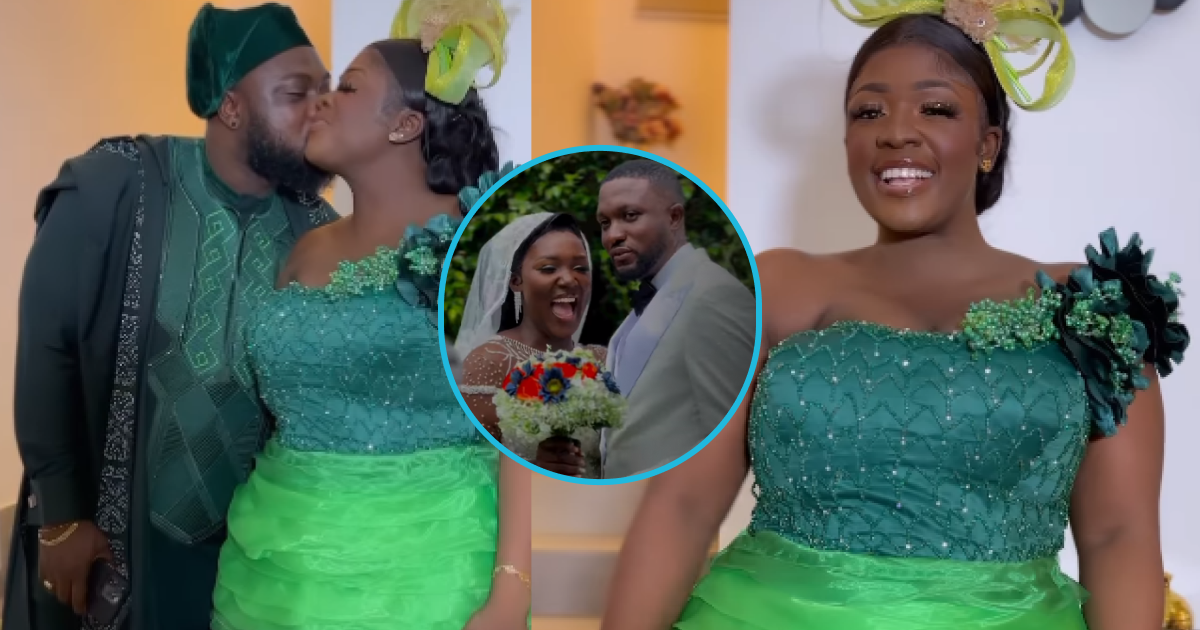 Tracey Boakye and her husband slayed in gorgeous outfits to Tima Kumkum's plush wedding, fans swoon