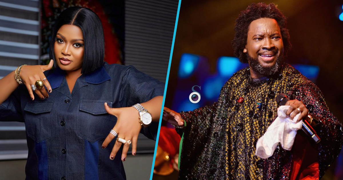 Sonnie Badu unhappy as MzGee asks him hot questions about his Rhythms of Africa concert