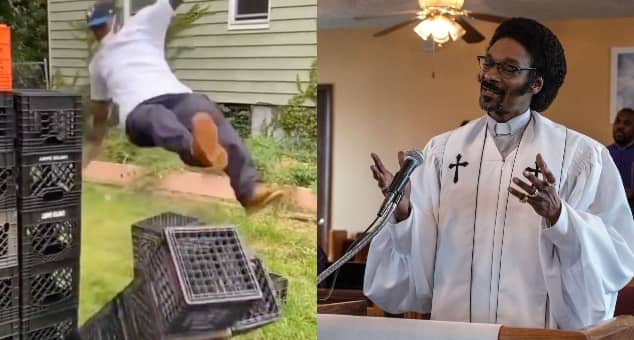 Snoop Dogg Amused by Latest TikTok Trend the Milk Crate Challenge