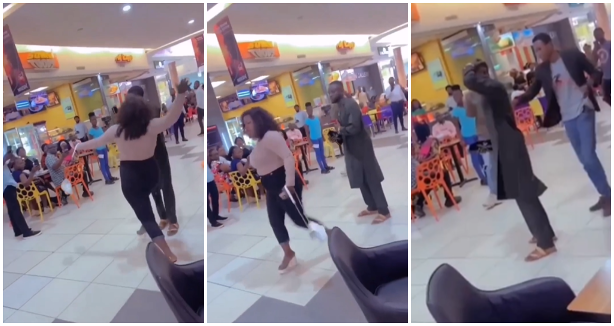 Young lady wows many as he ditches boyfriend upon proposing to her