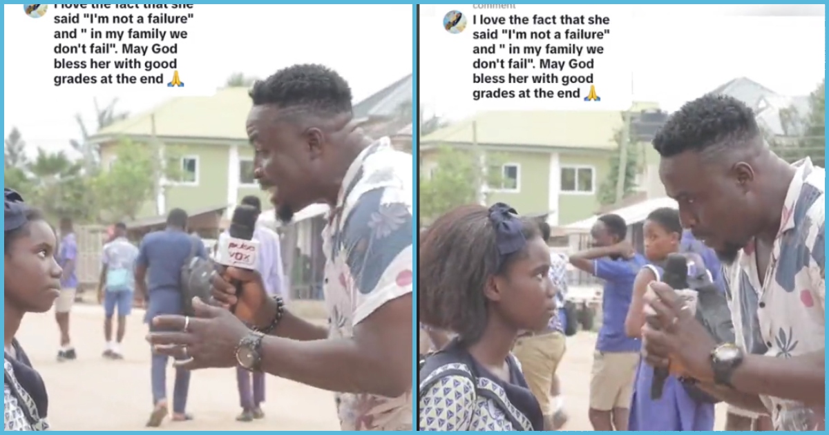 BECE girl wows interviewer with her 'Harvard' English, says she expects 9 ones: "In our family we don't fail."