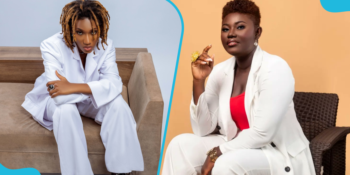 Wendy Shay storms Akwaaba Village to support Afua' Asantewaa's sing-a-thon attempt