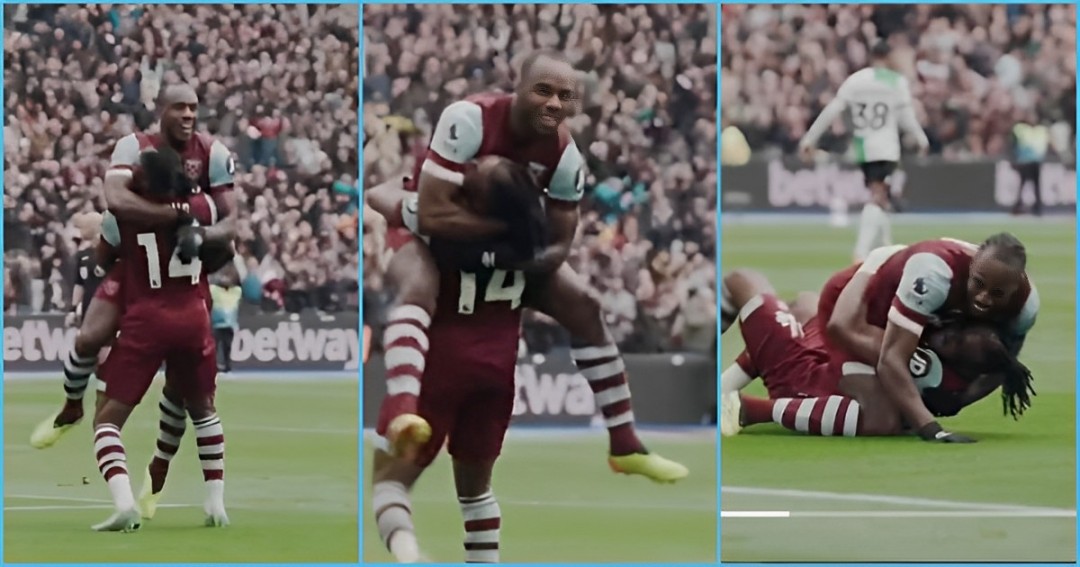 West Ham celebrates Kudus with Father Bernard sound in latest video, Ghanaians react
