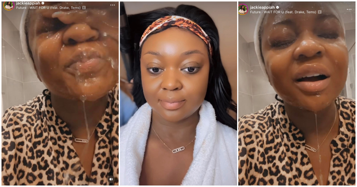 Jackie Appiah: Ghanaian actress boldly shows off no makeup face in new video