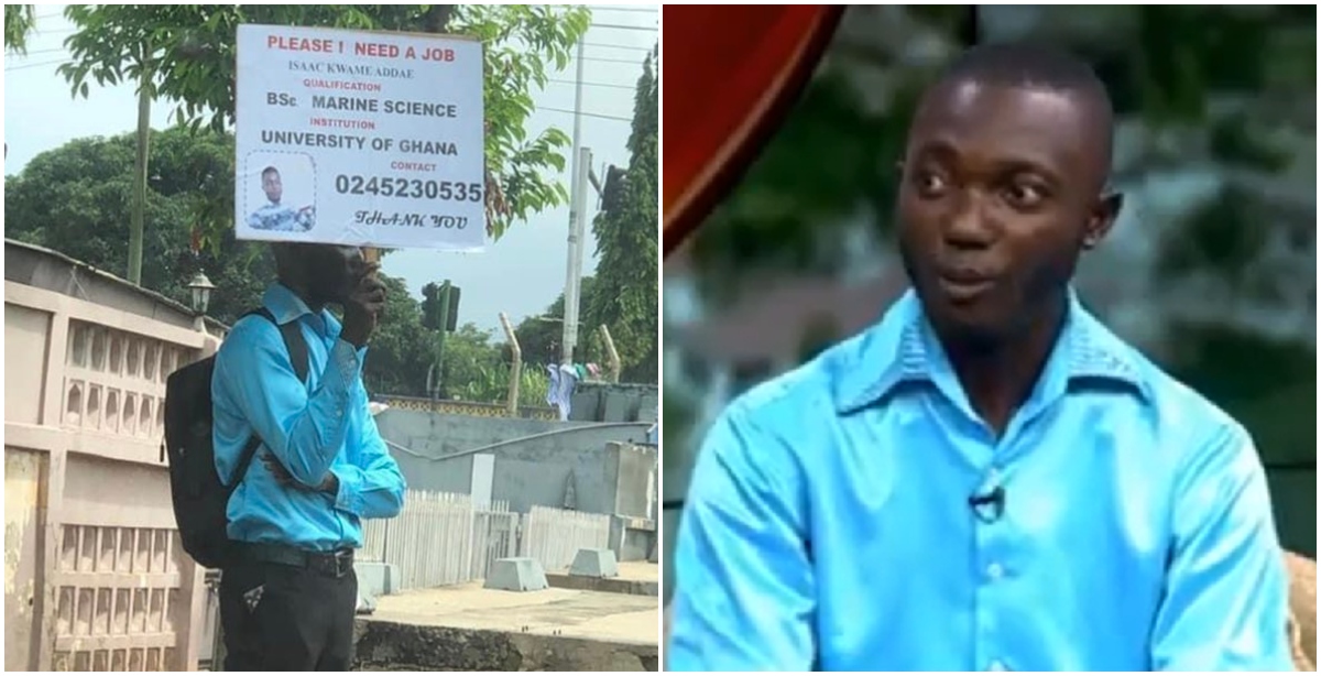 People were laughing at me but I have got job offers from 50 companies - Jobless UG placard guy