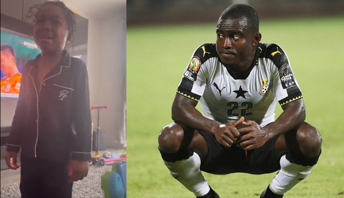 Video: Frank Acheampong's daughter breaks down in tears as father failed to score in midweek