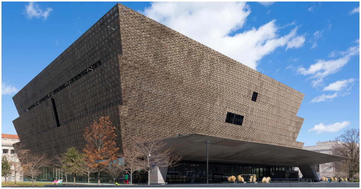 National Museum of African American History and Culture in the US designed by David Adjaye