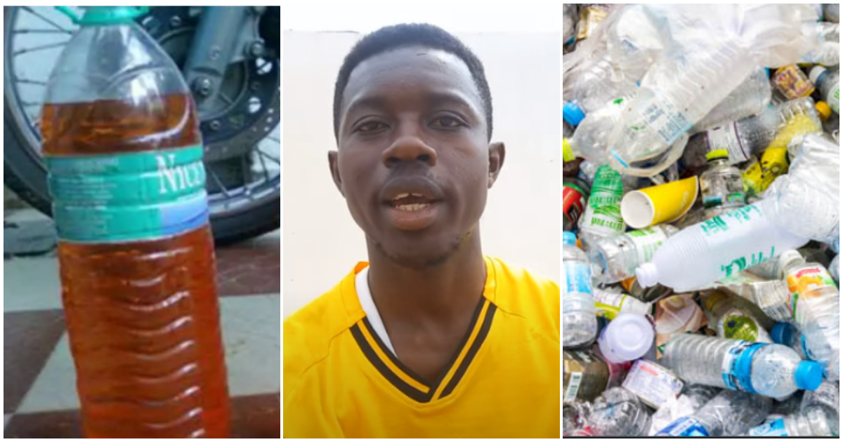 Mustapha Ibrahim: Ghanaian student converts plastic waste into fuels for home use; video goes viral