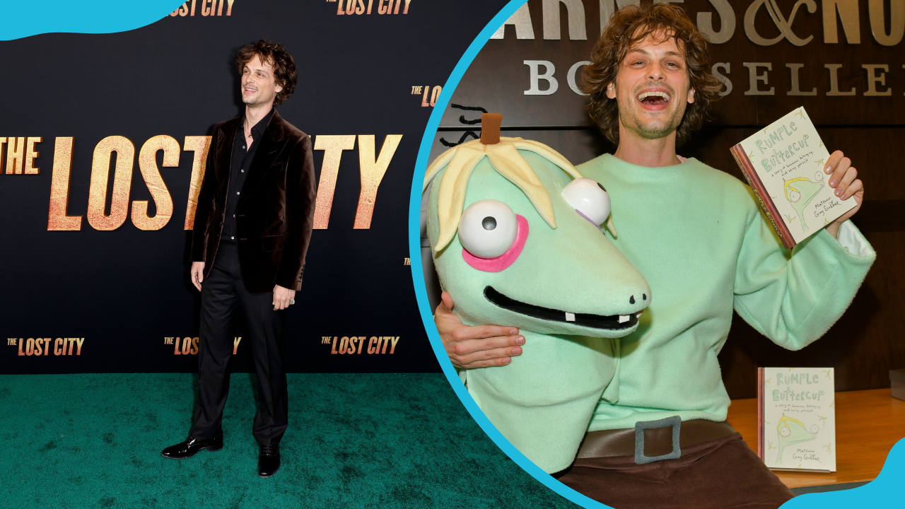 Matthew Gray Gubler attends the Los Angeles premiere of Paramount Pictures' The Lost City and celebrates his new book