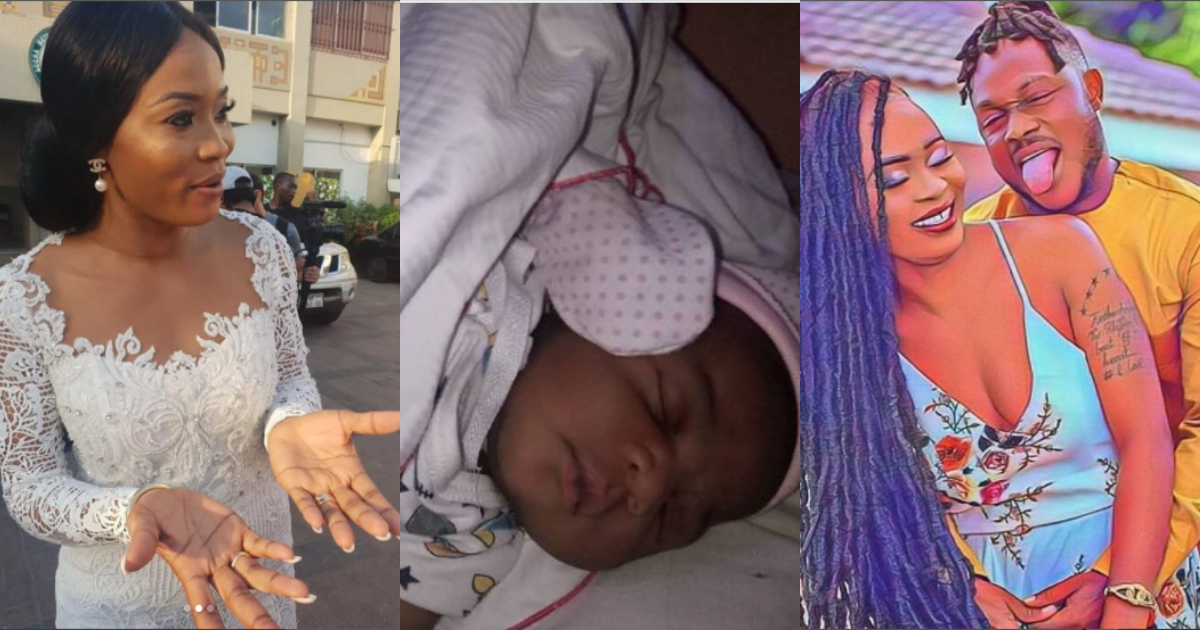 Keche Andrew's Wife Excited over baby girl Named After her; fans Congratulate her