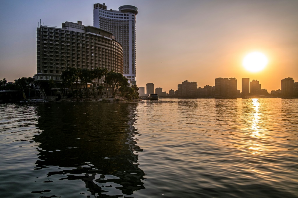 A view of the Nile River in the Egyptian capital Cairo: the North African nation is looking to Gulf nations to sell state assets to bring cash to bolster the economy