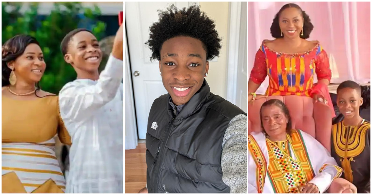 Adwoa Safo and Kennedy Agyapong's son grows tall & big in photos as he celebrates birthday in US