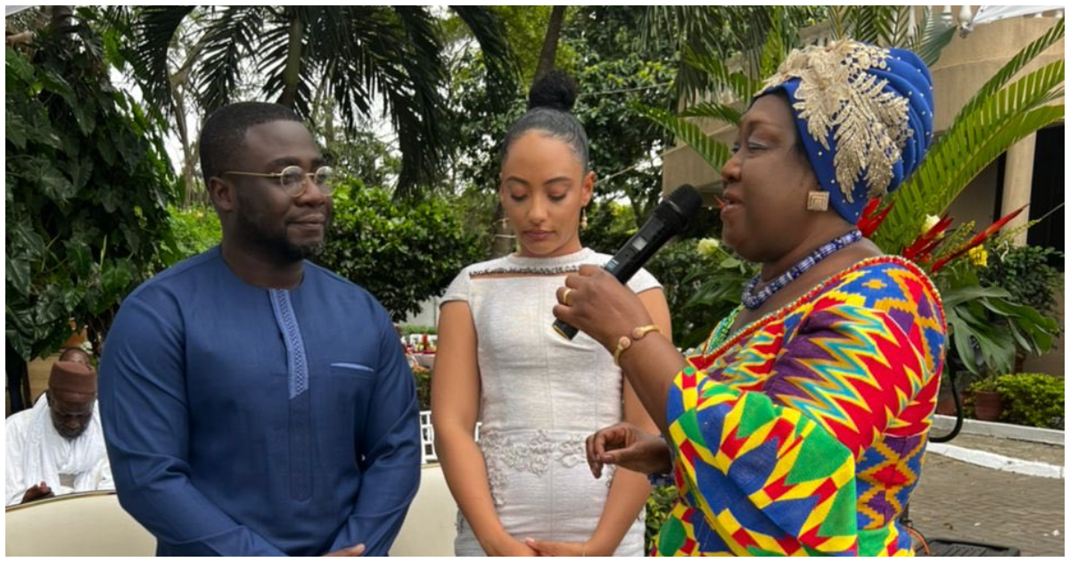 Political Marriage: Freddie Blay's son marries Betty Mould Iddrisu's niece in a private ceremony.
