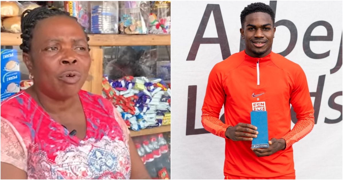 Mother of Black Stars player Ernest Nuamah admits she objected to her son's desire to become a footballer: "He was not intelligent"
