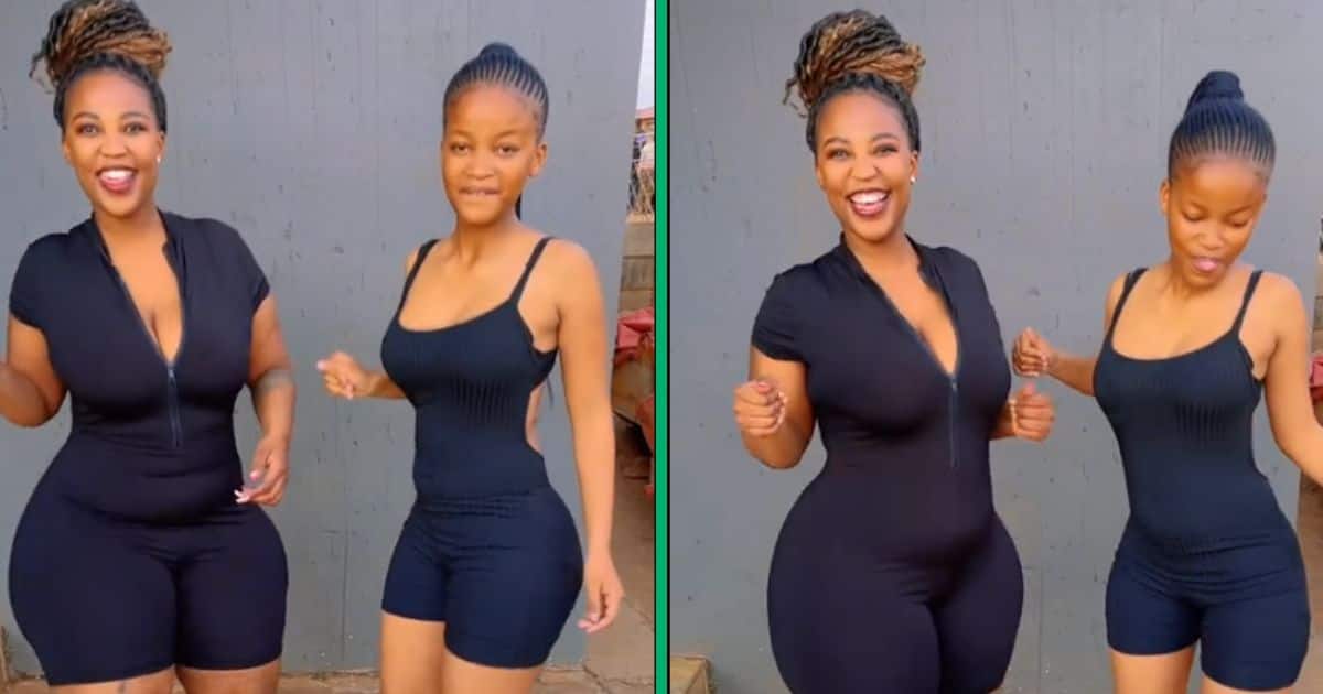 TikTok video of mom and daughter dancing together in tight bodysuits wins over awestruck fans