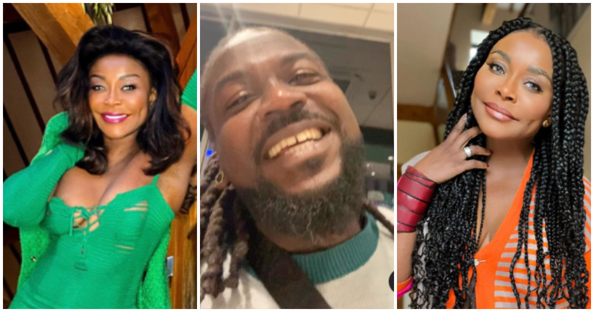 Stephanie Benson reveals Samini was tired of kissing her: won't you say cut?, he asked